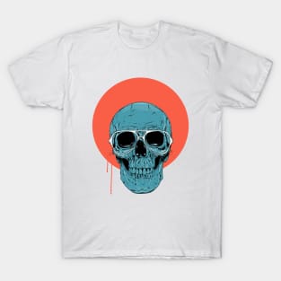 Blue skull T-Shirt